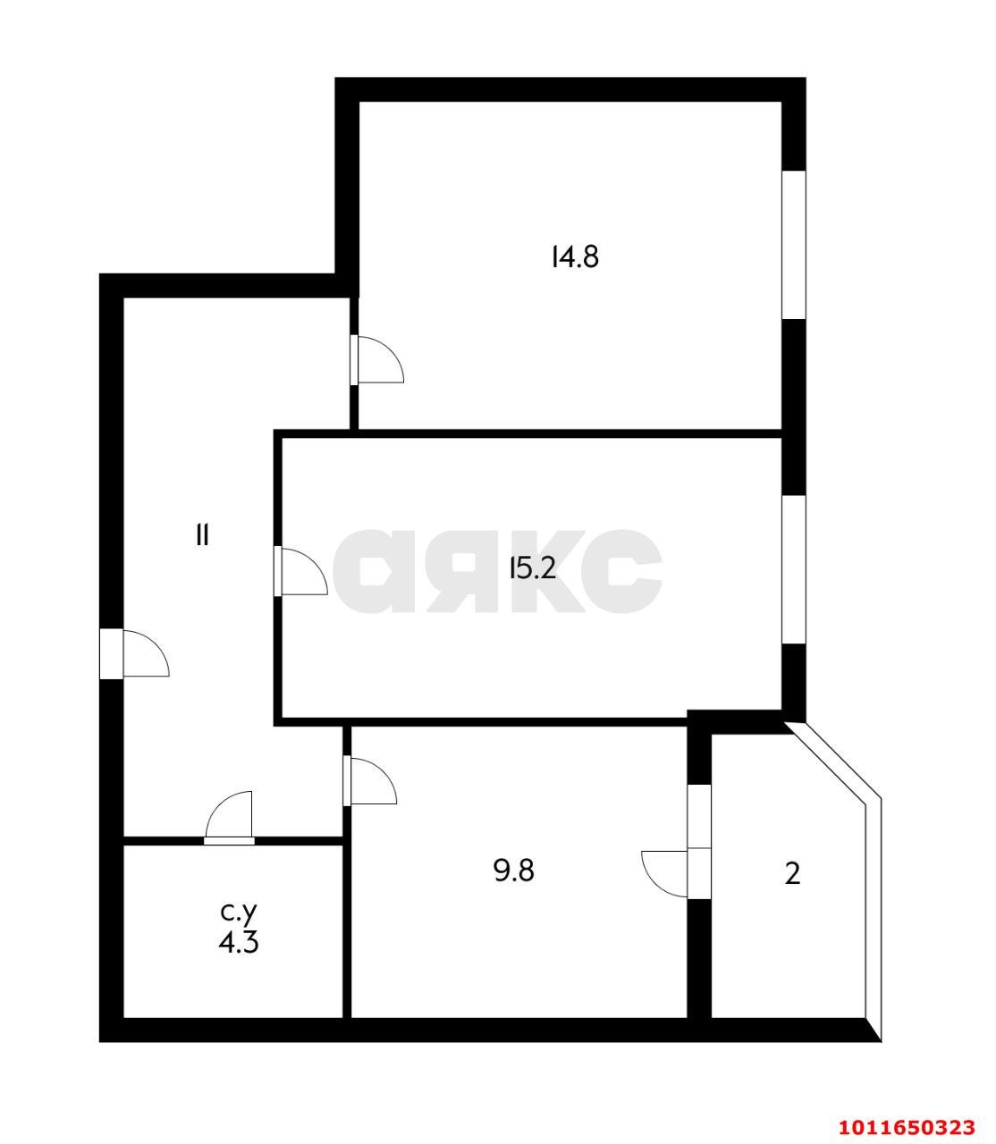 Фото №4: Торговое помещение 60 м² - Краснодар, жилой комплекс Сказка Град, ул. имени В.Н. Мачуги, 166А