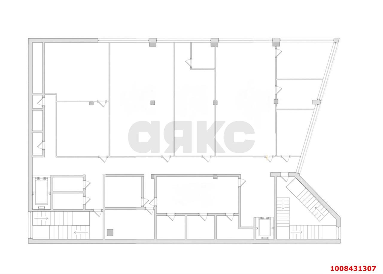 Фото №2: Офисное помещение 516&nbsp;м², 4/5&nbsp;эт. - Краснодар, Центральный внутригородской округ, мкр. Покровка, ул. Северная, 415