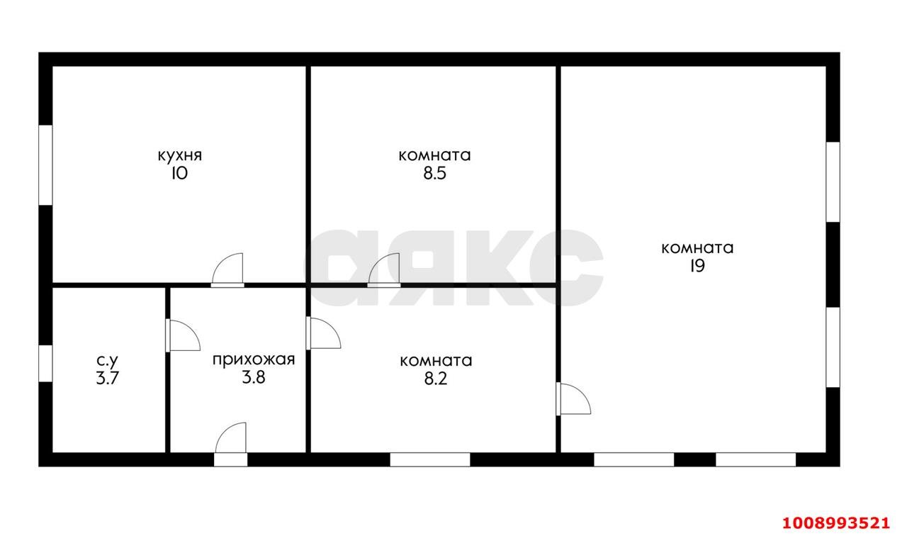 Фото №6: Дом 53&nbsp;м² + 3&nbsp;сот., 1&nbsp;эт. - Краснодар, Центральный внутригородской округ, мкр. Дубинка, ул. Озёрная, 50