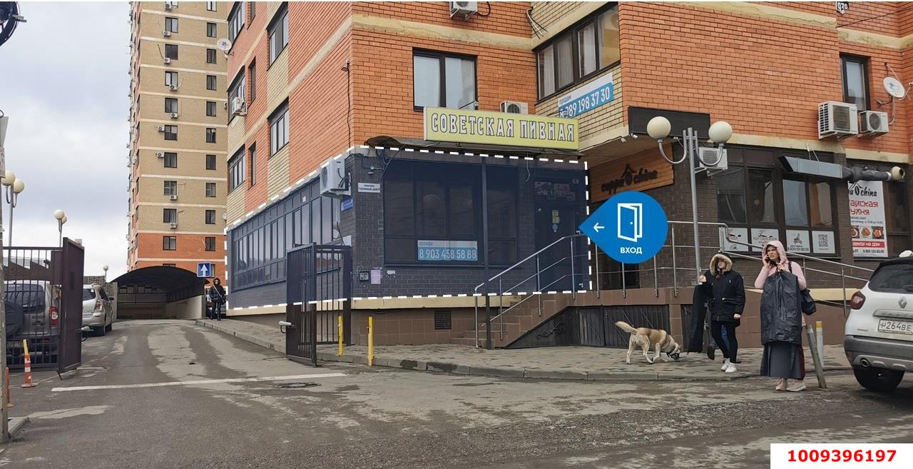 Фото №2: Торговое помещение 95&nbsp;м², 1/16&nbsp;эт. - Краснодар, Прикубанский внутригородской округ, Калинино, мкр. Завод Радиоизмерительных Приборов, пер. Гаражный, 9