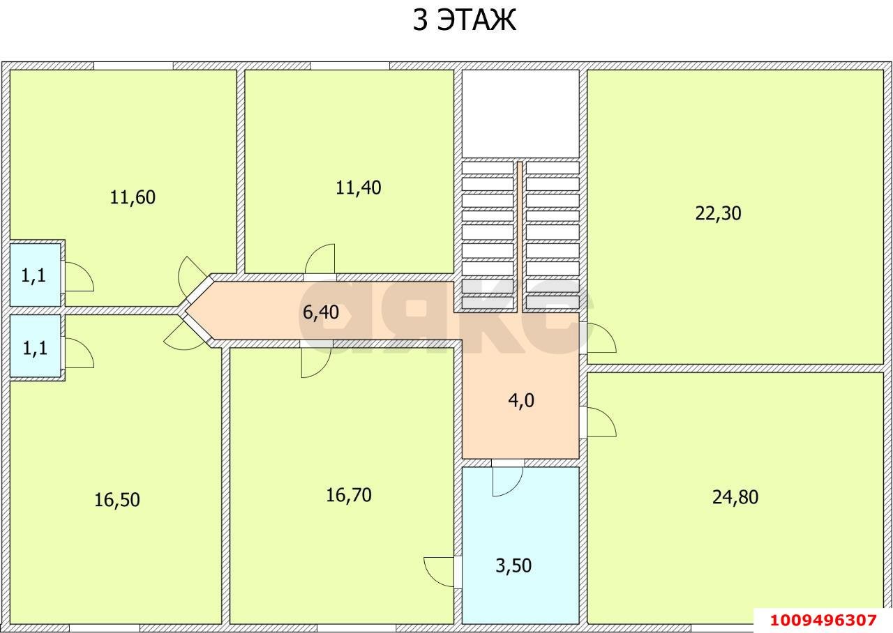 Фото №19: Дом 370&nbsp;м² + 2.87&nbsp;сот., 3&nbsp;эт. - Краснодар, Западный внутригородской округ, мкр. Фестивальный, ул. Кропоткина, 125