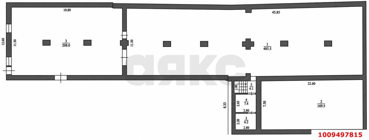 Фото №8: Отдельное здание 1857&nbsp;м², 1/3&nbsp;эт. - Новокубанск, ул. Суворова, 20кв1