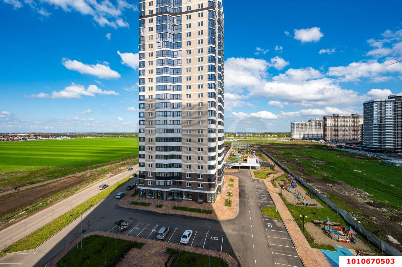 Фото №14: Студия 26&nbsp;м², 8/24&nbsp;эт. - Краснодар, Прикубанский внутригородской округ, Россинского, мкр. жилой комплекс Титаны, б-р Адмирала Пустошкина, 11/1