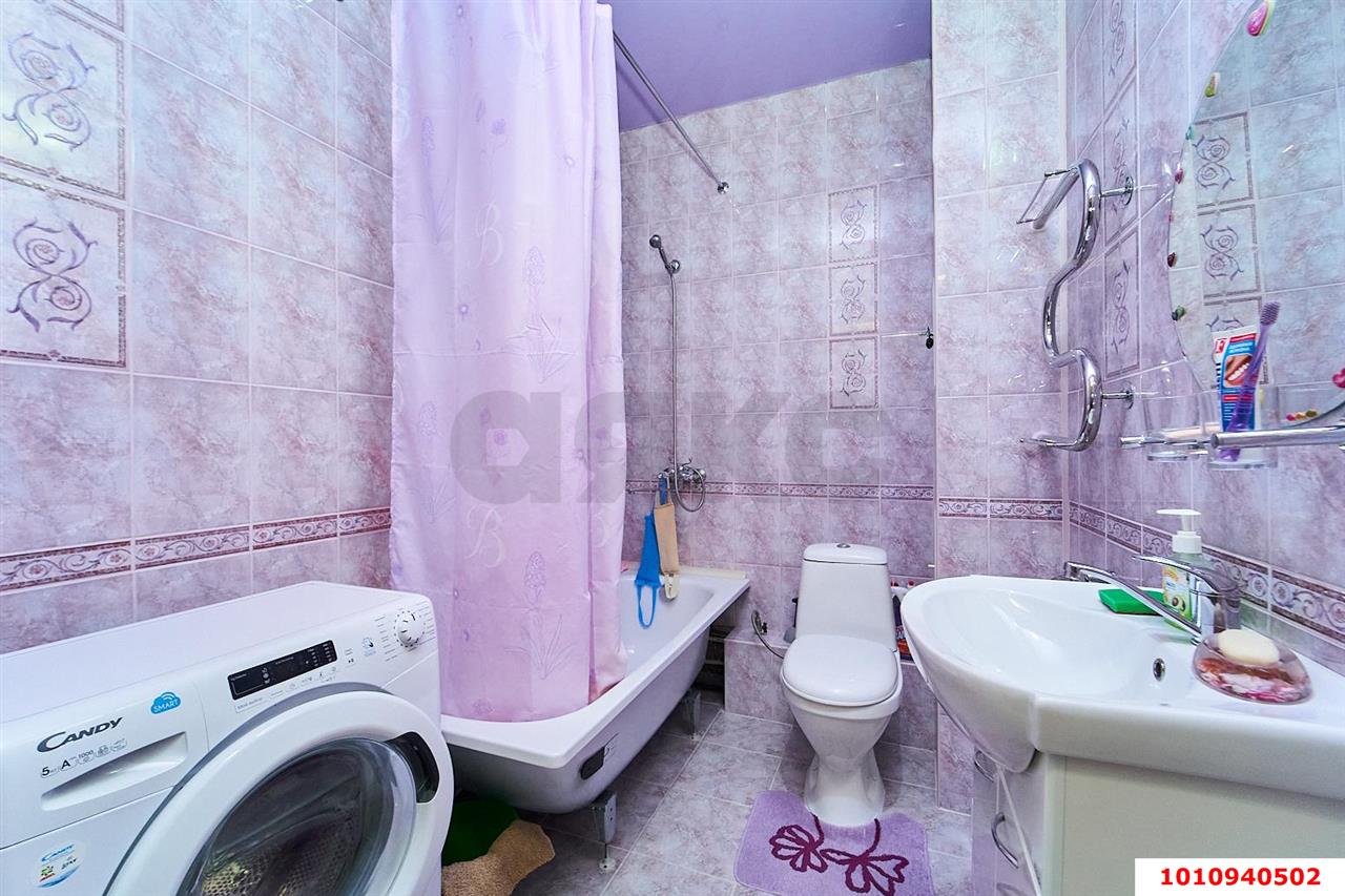 Фото №7: Студия 34&nbsp;м², 9/18&nbsp;эт. - Краснодар, Прикубанский внутригородской округ, Горхутор, мкр. ЖК Сокольники, ул. имени М.Е. Соколова, 86к2