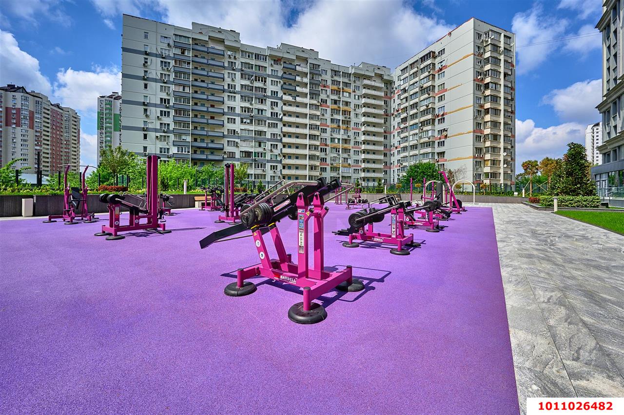 Фото №7: 2-комнатная квартира 67&nbsp;м², 14/19&nbsp;эт. - Краснодар, Прикубанский внутригородской округ, Круглик, жилой комплекс Сердце, мкр. Школьный, ул. Школьная, 1