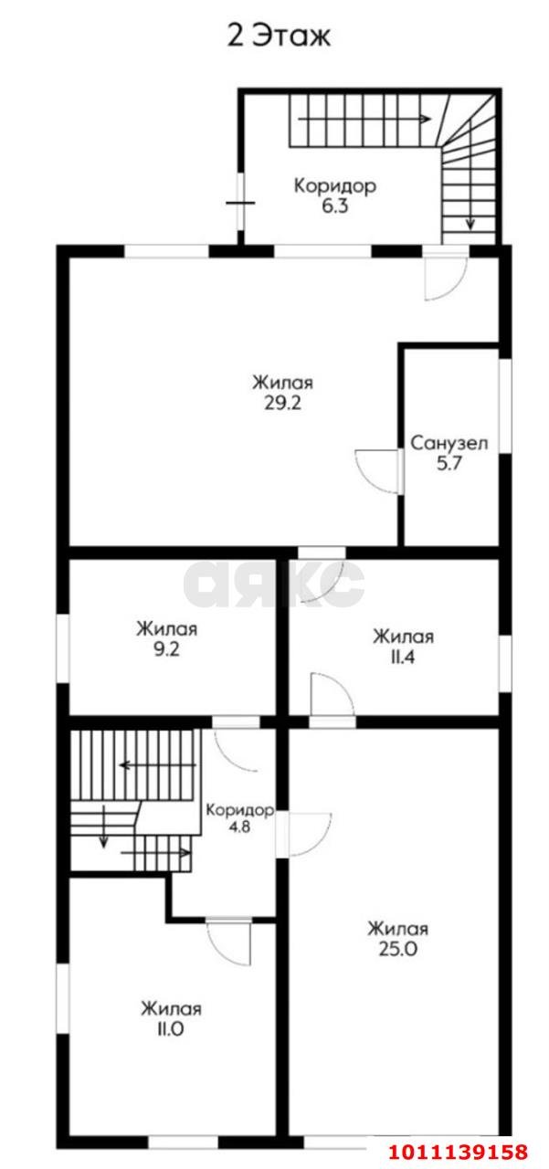 Фото №19: Дом 208&nbsp;м² + 6&nbsp;сот., 2&nbsp;эт. - Елизаветинская, мкр. Прикубанский внутригородской округ, ул. Центральная, 63