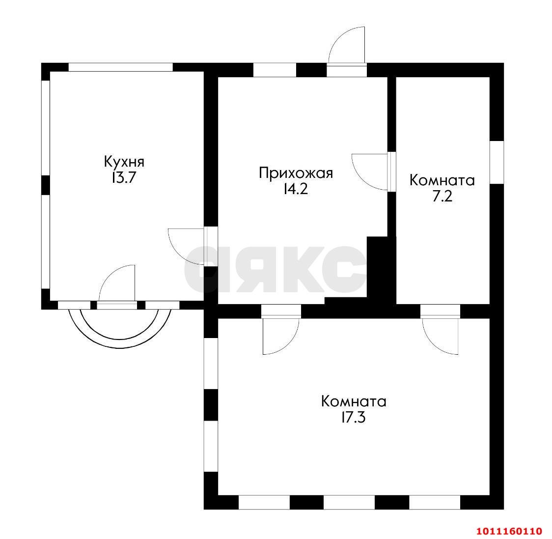 Фото №4: Дом 52&nbsp;м² + 15&nbsp;сот., 1&nbsp;эт. - Черноерковская, ул. Октябрьская, 104