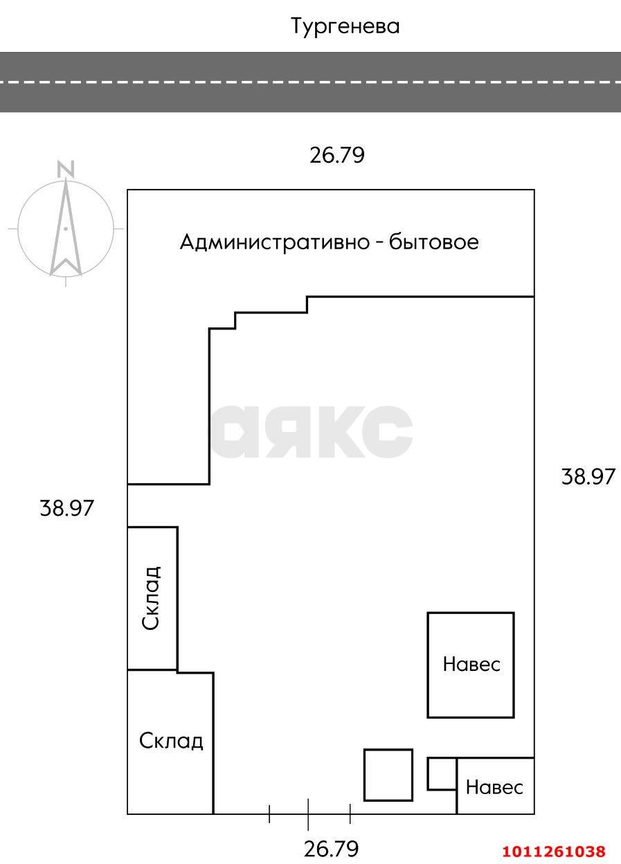 Фото №1: Коммерция 314&nbsp;м², 1/2&nbsp;эт. - Краснодар, Западный внутригородской округ, мкр. Центральный, ул. имени Калинина, 247