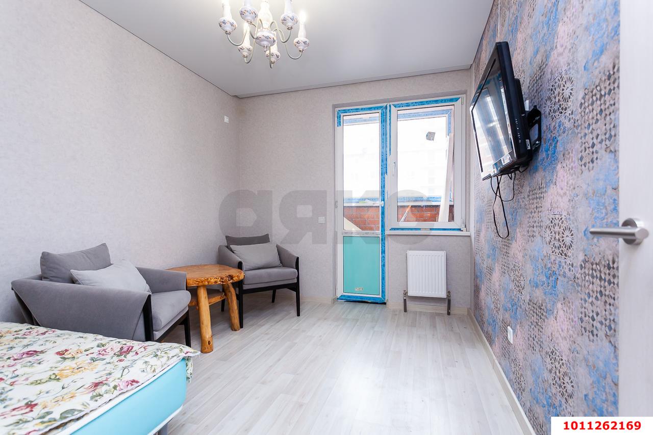 Фото №4: 1-комнатная квартира 36&nbsp;м², 11/16&nbsp;эт. - Краснодар, Прикубанский внутригородской округ, мкр. жилой комплекс Самолёт, ул. Западный Обход, 39/2
