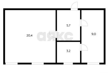 Фото №1: Часть дома 44 м² + 0.1 сот., 1 эт. - отделения № 2 СКЗНИИСиВ, мкр. Прикубанский внутригородской округ, ул. Главная, 5