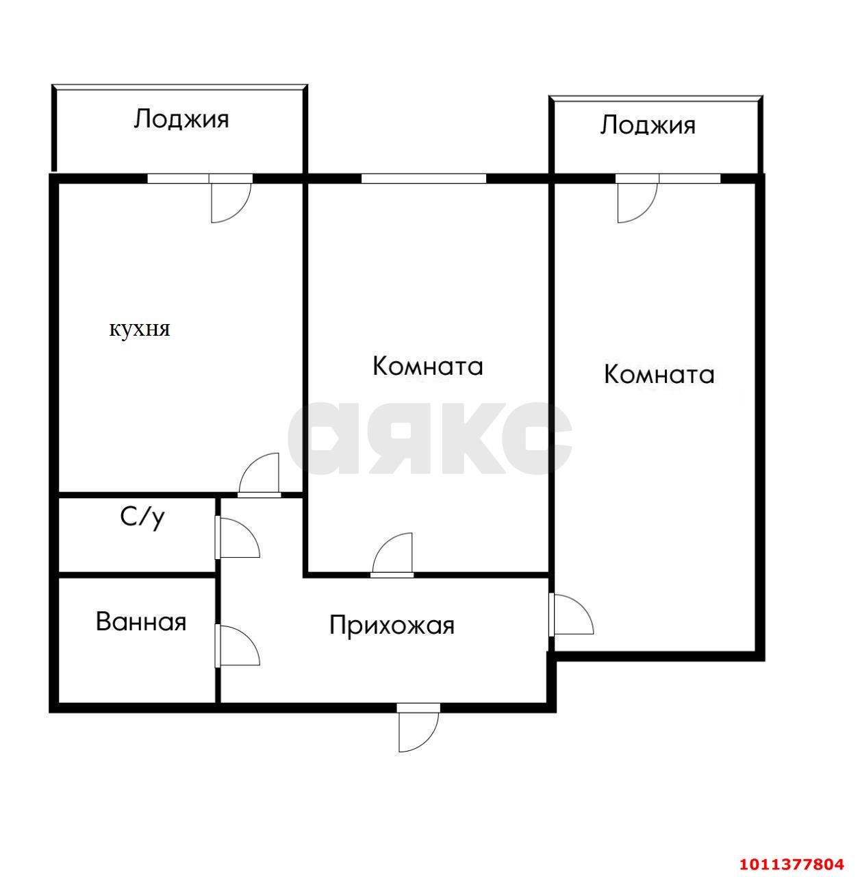 Фото №3: 2-комнатная квартира 61&nbsp;м², 11/19&nbsp;эт. - Краснодар, Карасунский внутригородской округ, Гидростроителей, мкр. жилой комплекс Премьера, ул. Автолюбителей, 1/7к3