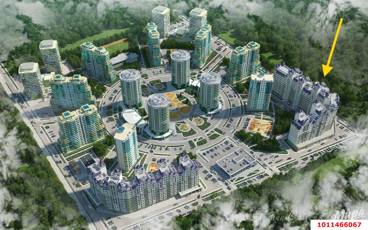 Фото №7: 2-комнатная квартира 57&nbsp;м², 6/16&nbsp;эт. - Краснодар, Прикубанский внутригородской округ, СТ Садовод-2, мкр. СНТ Садовод 2, ул. Абрикосовая, 2/1