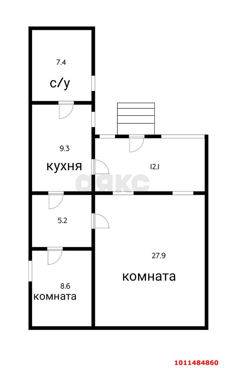 Фото №13: Дом 65&nbsp;м² + 2&nbsp;сот., 1&nbsp;эт. - Краснодар, Западный внутригородской округ, мкр. Центральный, ул. Октябрьская, 84Г