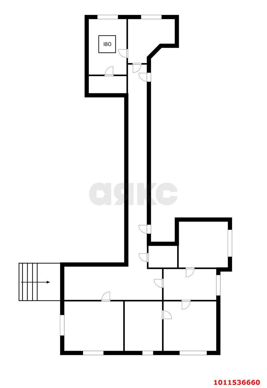 Фото №20: Офисное помещение 200&nbsp;м², 1/12&nbsp;эт. - Краснодар, Западный внутригородской округ, мкр. Центральный, ул. имени Пушкина, 4А