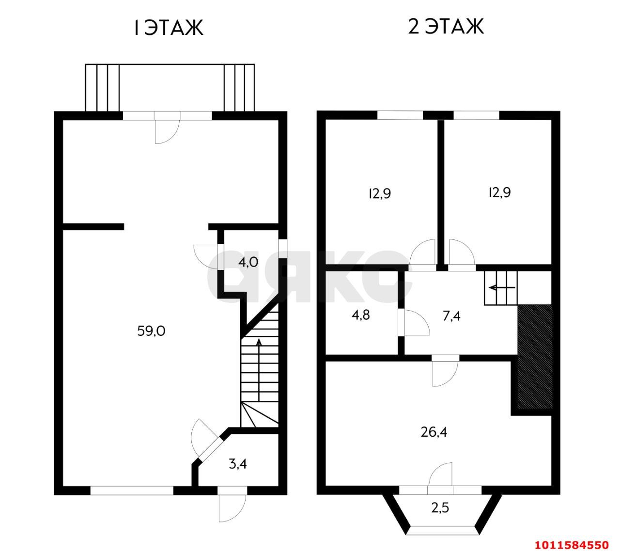Фото №4: Дом 134&nbsp;м² + 4&nbsp;сот., 2&nbsp;эт. - Южный, Олимпийский, мкр. КП Черноморский, пр-д Охотский, 23