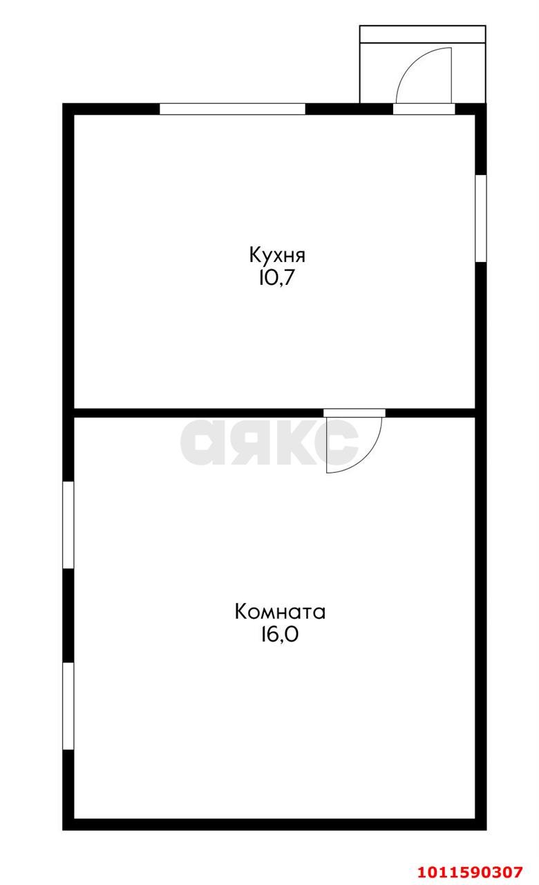 Фото №10: Дом 26&nbsp;м² + 2.5&nbsp;сот., 1&nbsp;эт. - Краснодар, Западный внутригородской округ, мкр. Фестивальный, ул. Северная, 155