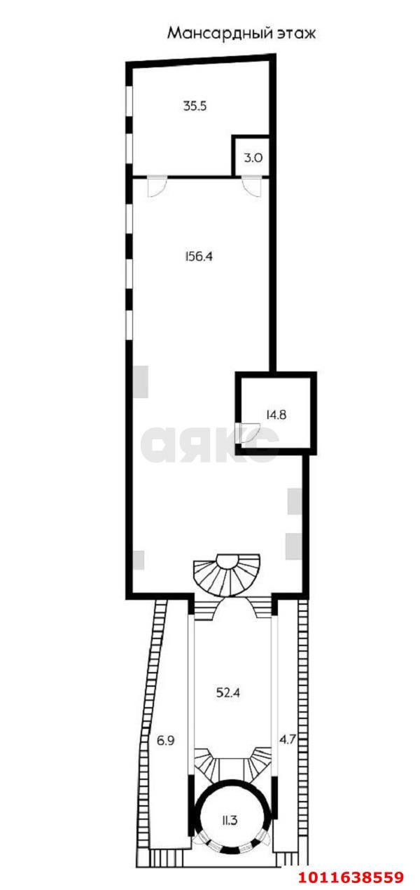 Фото №6: Отдельное здание 675&nbsp;м², 1/2&nbsp;эт. - Краснодар, Западный внутригородской округ, мкр. Центральный, ул. Длинная, 103