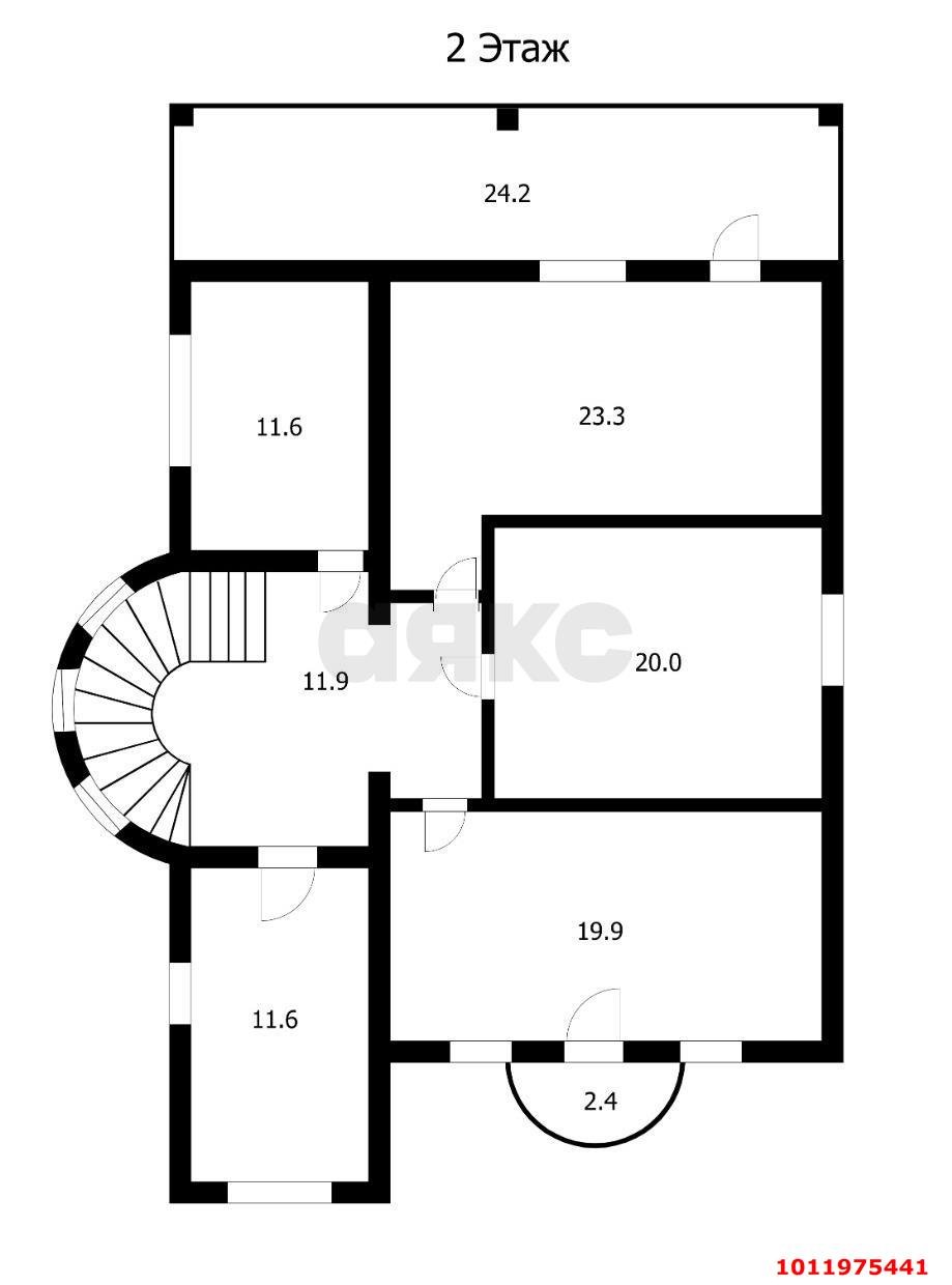 Фото №6: Дом 375&nbsp;м² + 8&nbsp;сот., 3&nbsp;эт. - Краснодар, Прикубанский внутригородской округ, мкр. Музыкальный, ул. Якова Жарко, 15