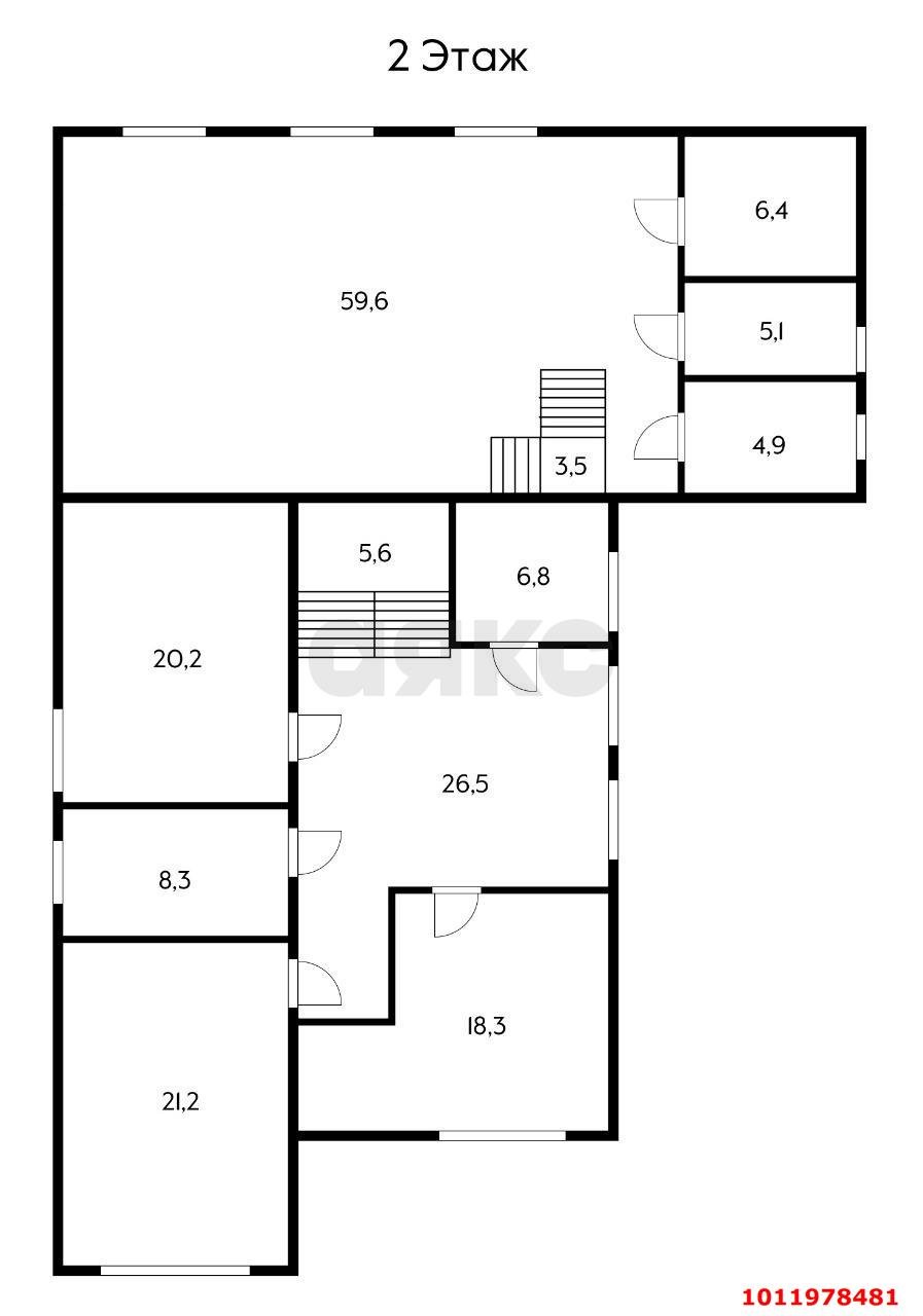 Фото №3: Дом 374&nbsp;м² + 4.4&nbsp;сот., 2&nbsp;эт. - Краснодар, Сельскохозяйственный Институт, мкр. Западный внутригородской округ, ул. Смоленская, 56