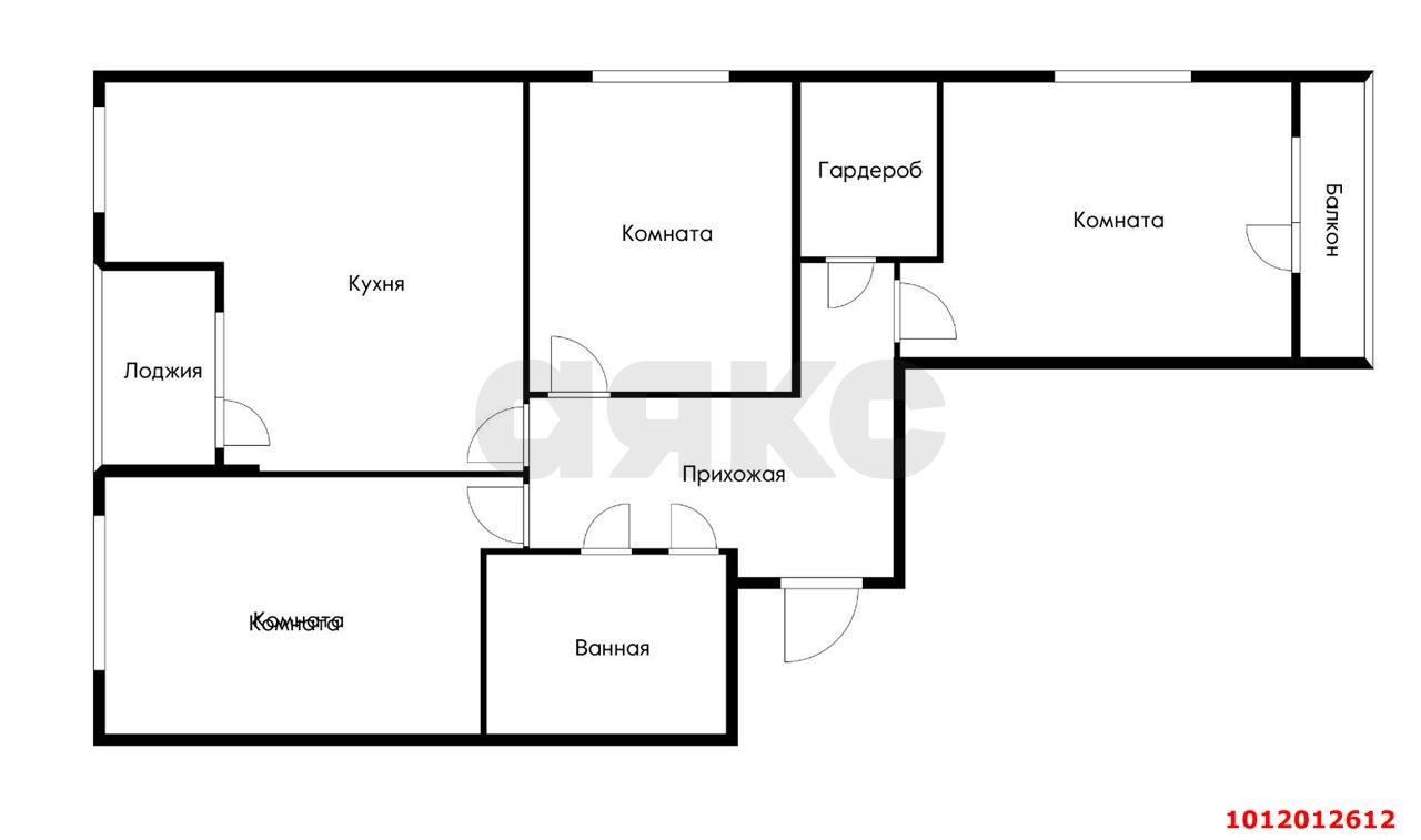 Фото №20: 3-комнатная квартира 71&nbsp;м², 8/16&nbsp;эт. - Краснодар, Прикубанский внутригородской округ, мкр. жилой комплекс Самолёт, ул. Западный Обход, 39/2