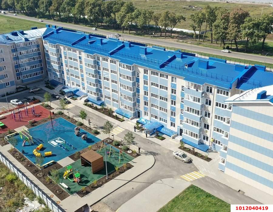 Фото №2: 1-комнатная квартира 35&nbsp;м², 4/8&nbsp;эт. - Краснодар, Прикубанский внутригородской округ, мкр. жилой комплекс Краски, ул. Краеведа Соловьёва, 6к6