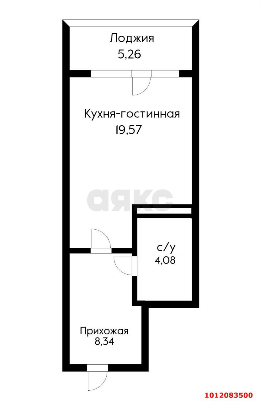 Фото №19: Студия 37&nbsp;м², 6/20&nbsp;эт. - Туапсе, мкр. жилой комплекс Форт Адмирал, ул. Портовиков, 39/4