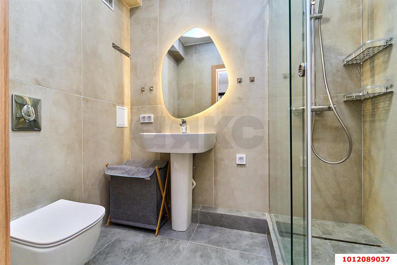 Фото №11: Апартаменты 53&nbsp;м², 7/15&nbsp;эт. - Краснодар, Карасунский внутригородской округ, Хлопчато-бумажный Комбинат, мкр. жилой комплекс Гранд Пэлэс, ул. Уральская, 75/6