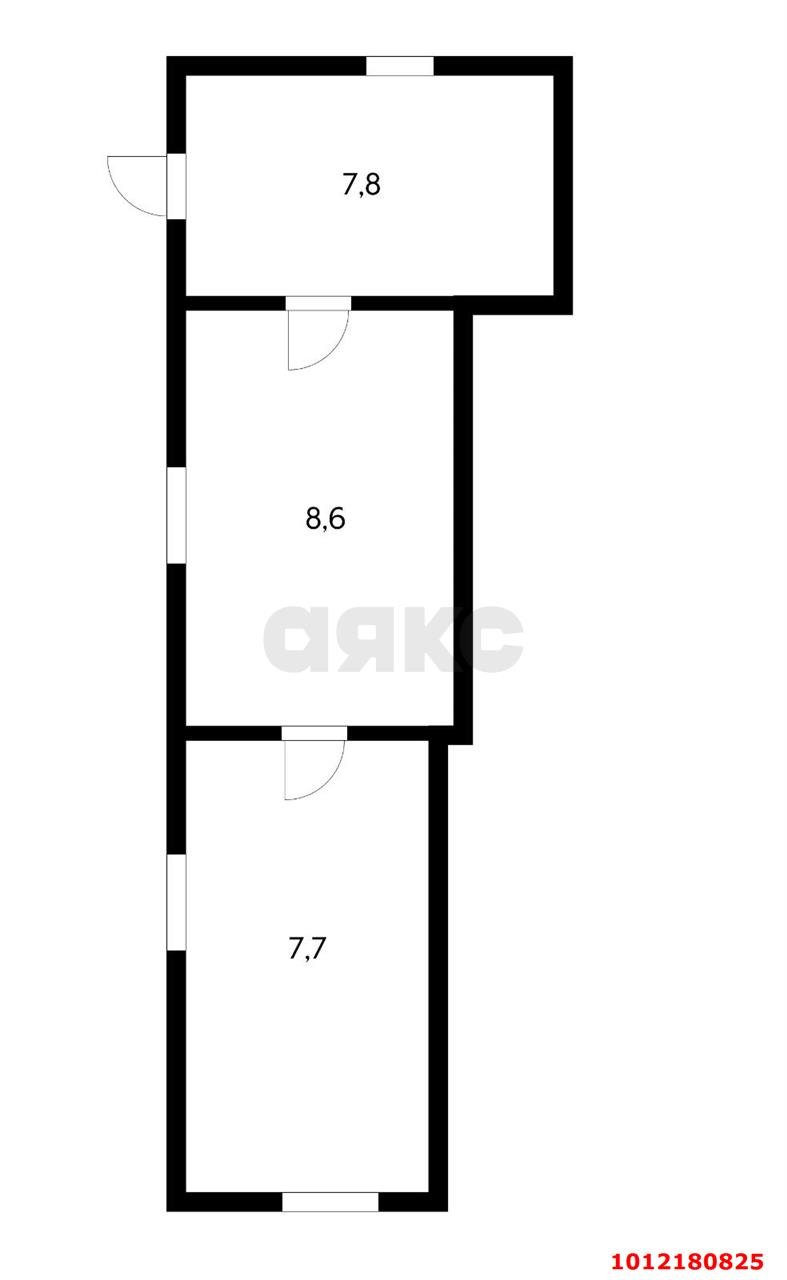 Фото №7: Дом 24&nbsp;м² + 3.73&nbsp;сот., 1&nbsp;эт. - Яблоновский, ул. Северная, 30
