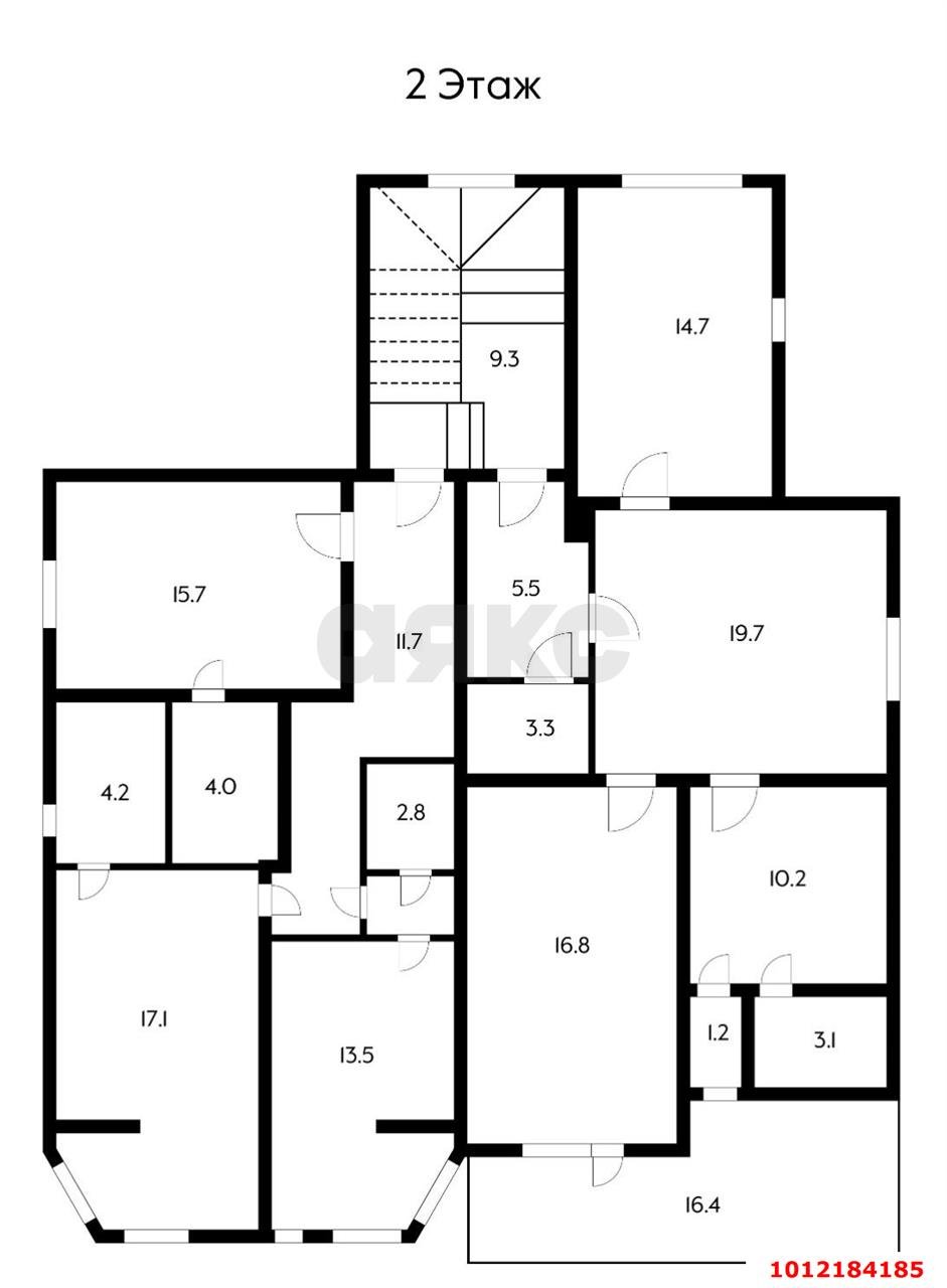 Фото №10: Дом 404&nbsp;м² + 3&nbsp;сот., 2&nbsp;эт. - Краснодар, Западный внутригородской округ, Кожзавод, мкр. Фестивальный, ул. Карла Маркса, 45