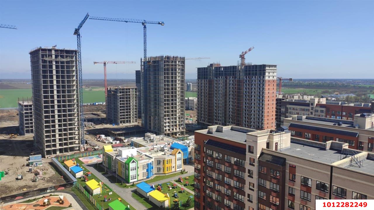 Фото №6: Студия 26&nbsp;м², 15/19&nbsp;эт. - Знаменский, Карасунский внутригородской округ, мкр. Родные Просторы, ул. Природная, 10Бк20