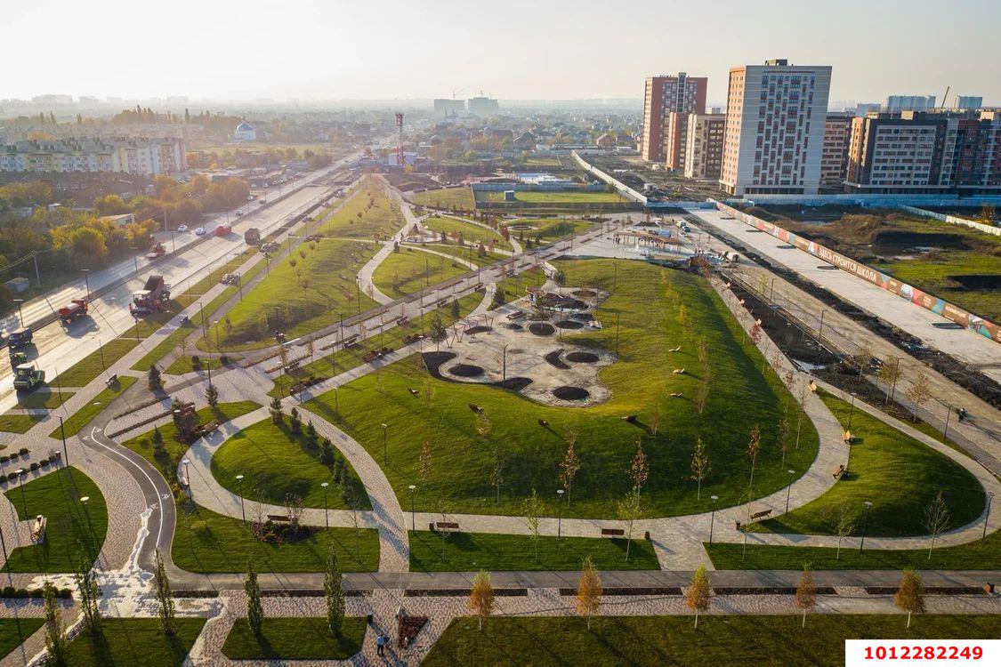 Фото №5: Студия 26&nbsp;м², 15/19&nbsp;эт. - Знаменский, Карасунский внутригородской округ, мкр. Родные Просторы, ул. Природная, 10Бк20