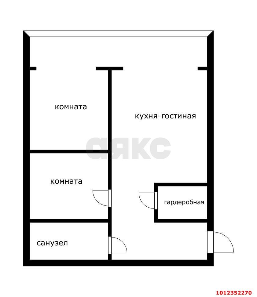 Фото №14: 1-комнатная квартира 51&nbsp;м², 2/7&nbsp;эт. - Краснодар, мкр. Прикубанский внутригородской округ, ул. Тепличная, 94