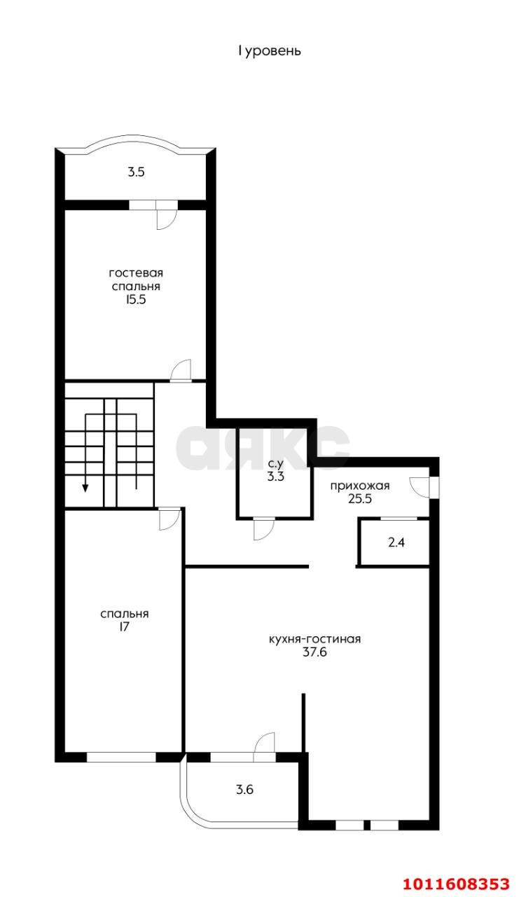 Фото №6: 3-комнатная квартира 205 м² - Краснодар, Солнечный, ул. Казбекская, 16