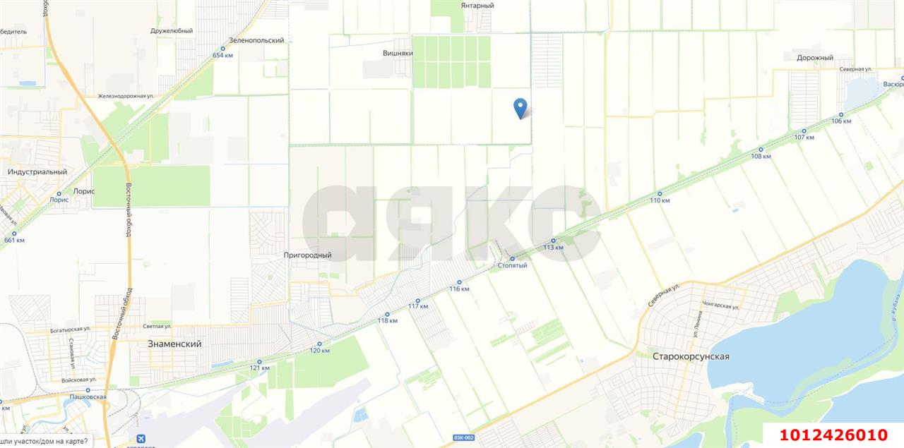 Фото №2: Коммерческая земля 4600&nbsp;сот. - Надежда, мкр. Карасунский внутригородской округ, ул. Абрикосовая, 264