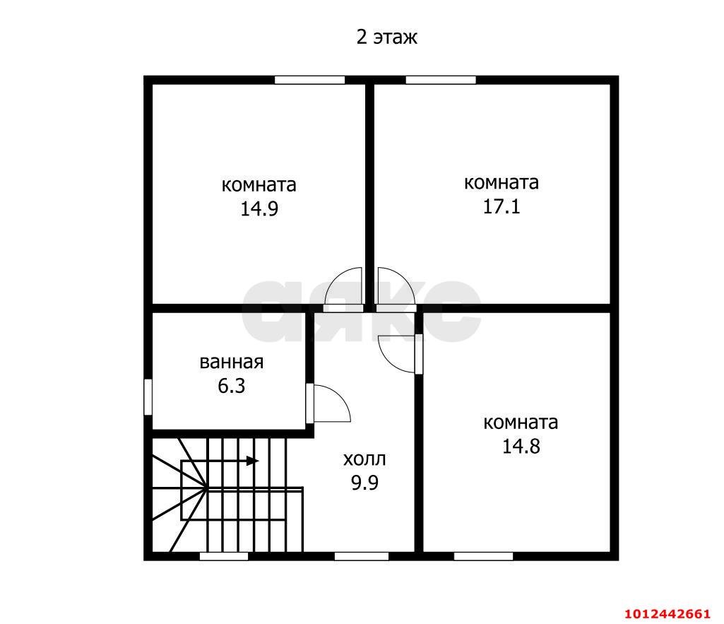 Фото №4: Дом 128&nbsp;м² + 4&nbsp;сот., 2&nbsp;эт. - Делюшес, мкр. Прикубанский внутригородской округ, ул. Урожайная