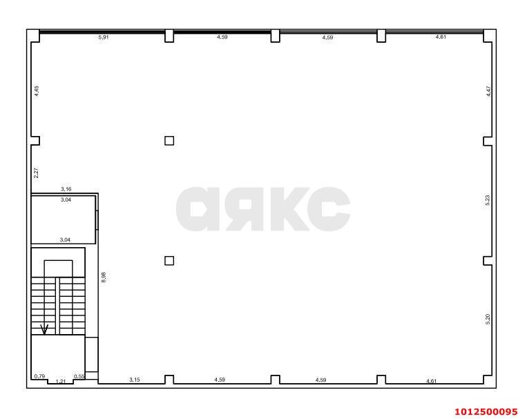 Фото №4: Торговое помещение 785&nbsp;м², 1/2&nbsp;эт. - Тимашевск, мкр. Южный, ул. Екатеринодарская, 102