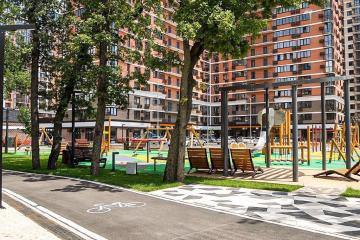 Фото №1: 1-комнатная квартира 32 м², 6/17 эт. - Краснодар, мкр. жилой комплекс Самолёт-4, ул. Ивана Беличенко