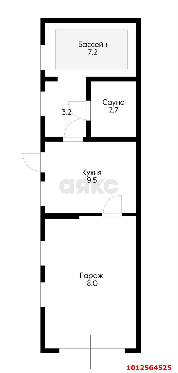 Фото №2: Дом 207&nbsp;м² + 6&nbsp;сот., 3&nbsp;эт. - Краснодар, Прикубанский внутригородской округ, мкр. Северный, ул. Академика Губкина, 121