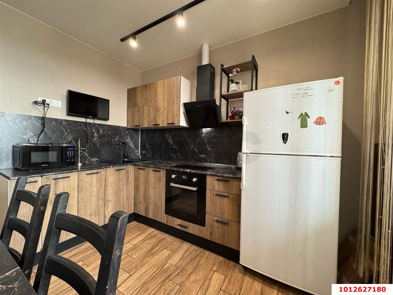 Фото №4: 2-комнатная квартира 74&nbsp;м², 16/19&nbsp;эт. - Краснодар, Прикубанский внутригородской округ, Калинино, Завод Радиоизмерительных Приборов, мкр. ЖК Акварели-2, ул. Тепличная, 62/1к5