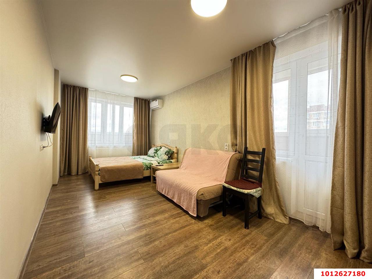 Фото №8: 2-комнатная квартира 74&nbsp;м², 16/19&nbsp;эт. - Краснодар, Прикубанский внутригородской округ, Калинино, Завод Радиоизмерительных Приборов, мкр. ЖК Акварели-2, ул. Тепличная, 62/1к5