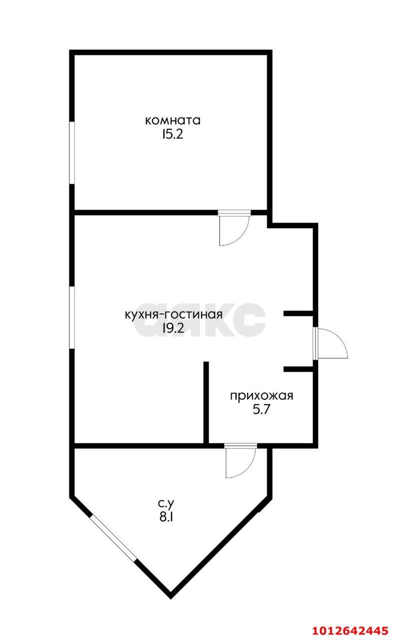 Фото №11: 1-комнатная квартира 48&nbsp;м², 13/15&nbsp;эт. - Краснодар, Прикубанский внутригородской округ, Завод Измерительных Приборов, мкр. ЖК Девелопмент Плаза, ул. имени 40-летия Победы, 33Г