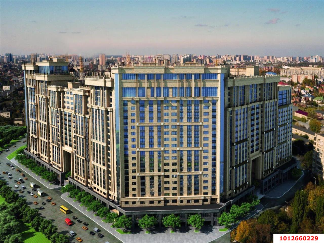 Фото №8: 2-комнатная квартира 70&nbsp;м², 9/25&nbsp;эт. - Краснодар, Прикубанский внутригородской округ, Круглик, жилой комплекс Сердце, мкр. Школьный, ул. Школьная, 1