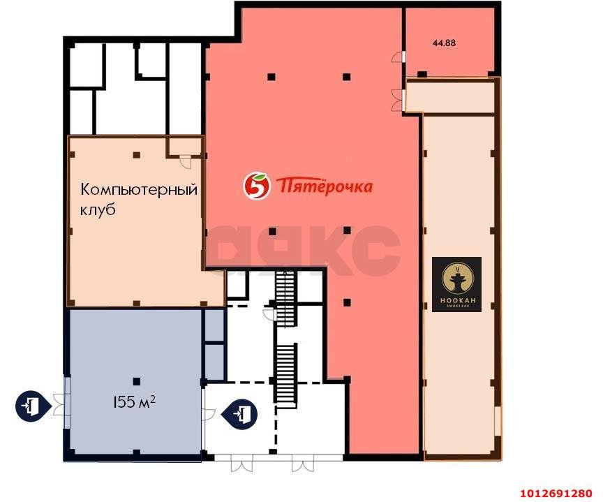Фото №10: Отдельное здание 808&nbsp;м², 1/3&nbsp;эт. - Краснодар, Прикубанский внутригородской округ, мкр. Россинского, ул. Адмирала Крузенштерна, 4
