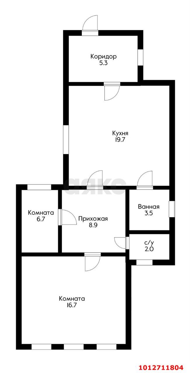 Фото №17: Дом 68&nbsp;м² + 4.8&nbsp;сот., 1&nbsp;эт. - Выселки, мкр. квартал Рыночный, ул. Пролетарская, 101