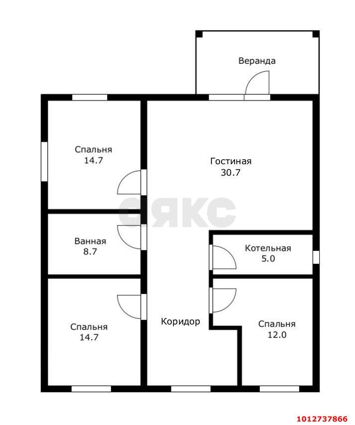 Фото №7: Дом 100&nbsp;м² + 4&nbsp;сот., 1&nbsp;эт. - Елизаветинская, Прикубанский внутригородской округ, ст Нива, ул. Ягодная, 268
