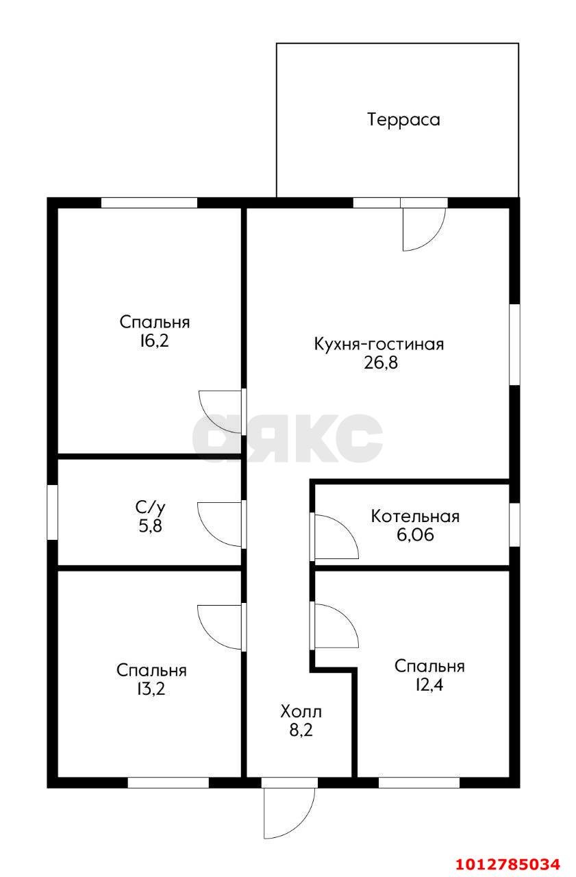 Фото №15: Дом 100&nbsp;м² + 6&nbsp;сот., 1&nbsp;эт. - Тугургой, ул. Шоссейная, 23