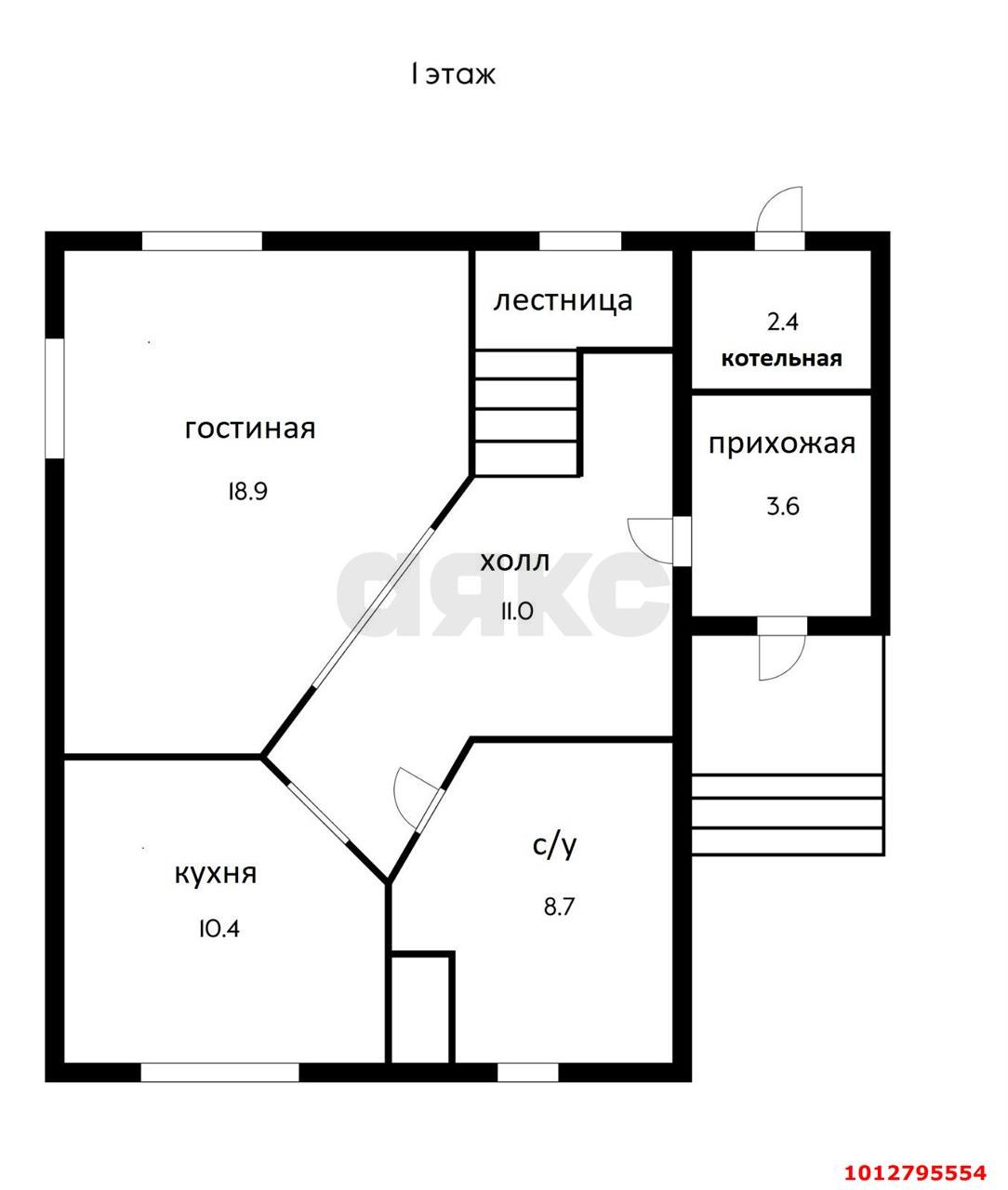 Фото №19: Дом 110&nbsp;м² + 4&nbsp;сот., 2&nbsp;эт. - Знаменский, Карасунский внутригородской округ, мкр. СНТ Автомобилист-2, ул. Алычёвая, 42