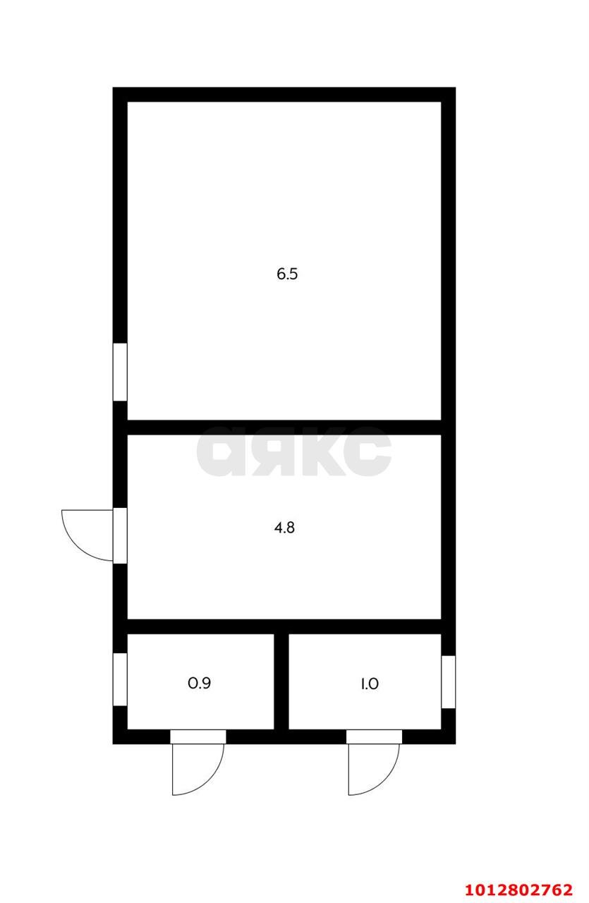 Фото №8: Дом 24&nbsp;м² + 6.48&nbsp;сот., 1&nbsp;эт. - СТ Юбилейное, мкр. Прикубанский внутригородской округ, ул. Малиновая