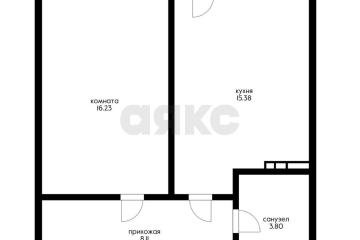 Фото №1: 1-комнатная квартира 43 м², 1/16 эт. - Краснодар, мкр. ЖК Красная Площадь, ул. Кореновская, 57к1