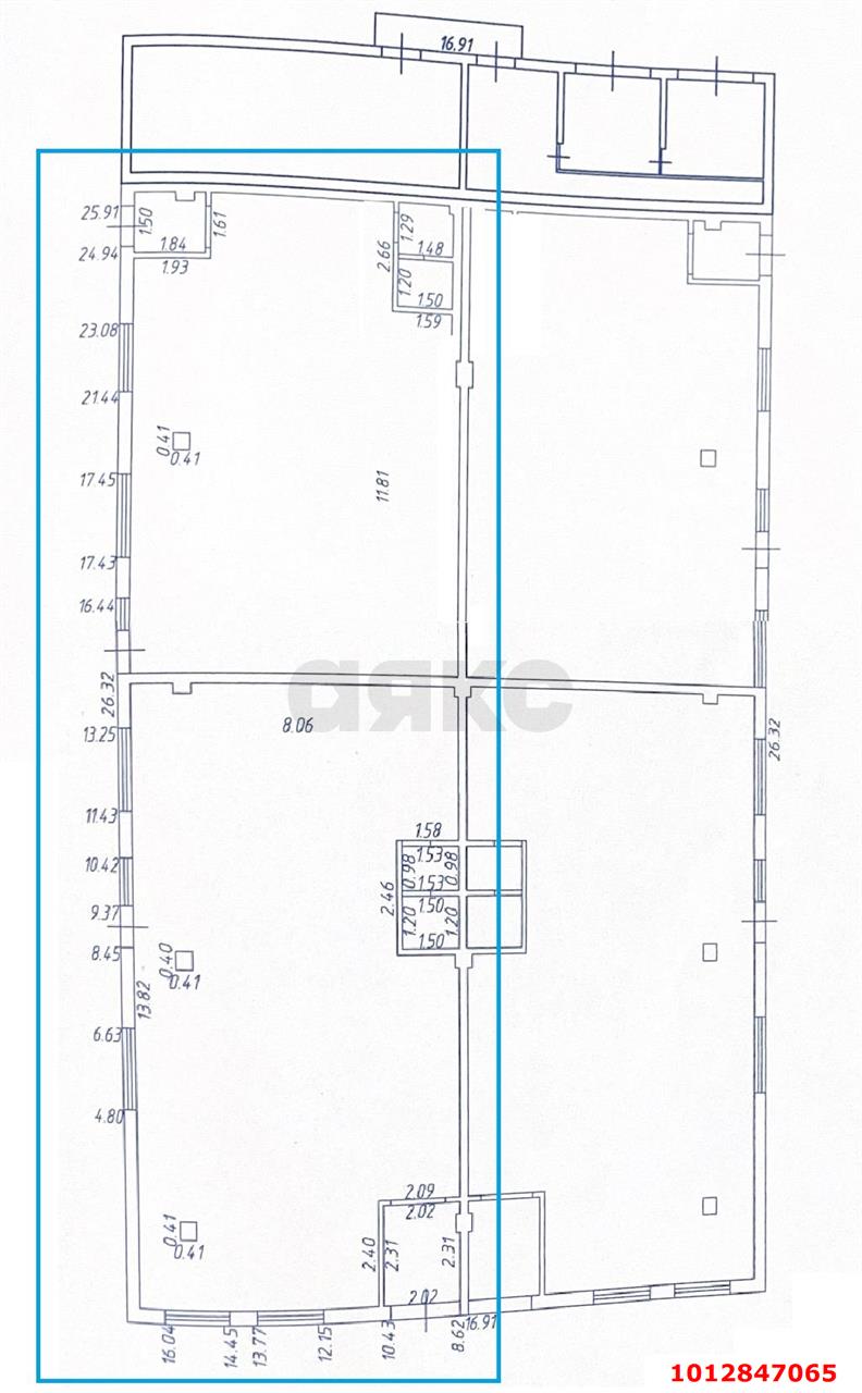 Фото №1: Торговое помещение 204&nbsp;м², 1/1&nbsp;эт. - Краснодар, Карасунский внутригородской округ, Гидростроителей, мкр. жилой комплекс Парусная Регата, ул. Автолюбителей, 1Дк1